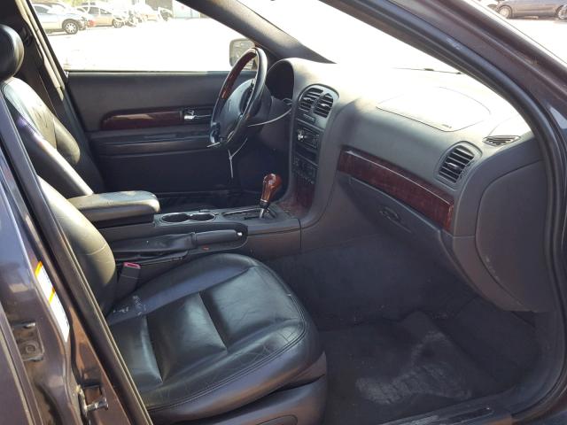 1LNHM87A61Y730899 - 2001 LINCOLN LS GRAY photo 5