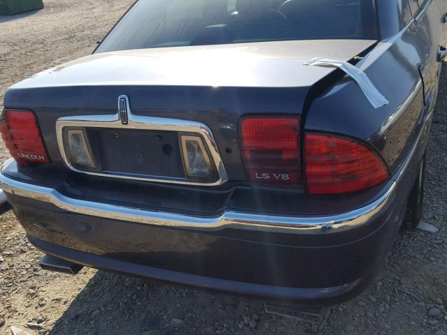 1LNHM87A61Y730899 - 2001 LINCOLN LS GRAY photo 9