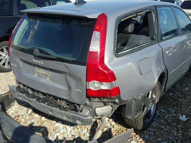 YV1MJ682662170782 - 2006 VOLVO V50 T5 GRAY photo 9