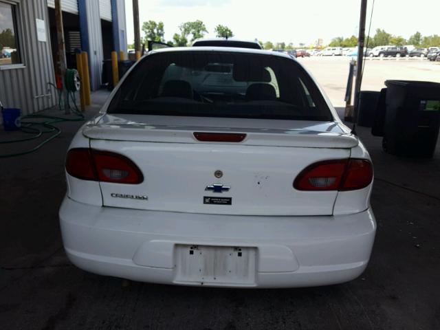 1G1JC524227234524 - 2002 CHEVROLET CAVALIER B WHITE photo 9