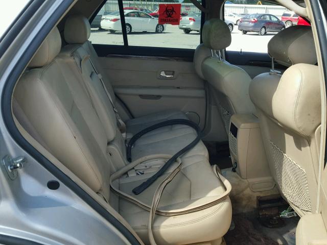 1GYEE637470144027 - 2007 CADILLAC SRX SILVER photo 6