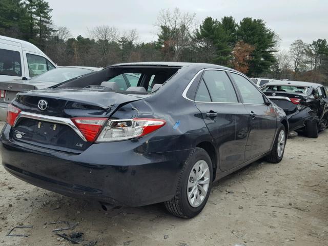 4T1BF1FK6HU665328 - 2017 TOYOTA CAMRY LE შავი ფოტო 4
