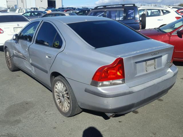 YV1RS58DX12081112 - 2001 VOLVO S60 SILVER photo 3