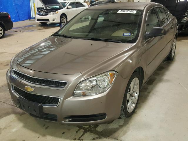 1G1ZB5E09CF210193 - 2012 CHEVROLET MALIBU LS ნაცრისფერი ფოტო 2