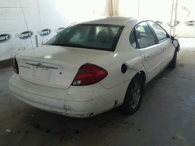 1FAFP55283A201226 - 2003 FORD TAURUS WHITE photo 4