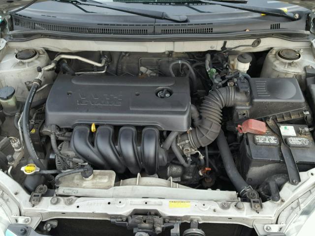 1NXBR32E85Z519110 - 2005 TOYOTA COROLLA GREEN photo 7