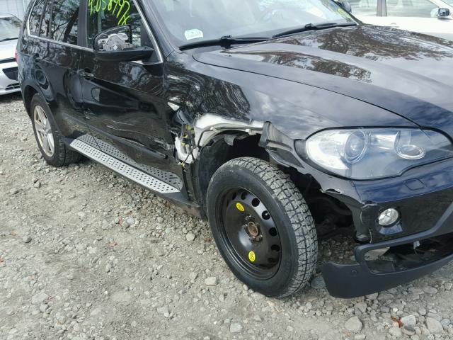 5UXFE83548L160750 - 2008 BMW X5 4.8I BLACK photo 9