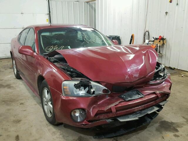 2G2WP552861170489 - 2006 PONTIAC GRAND PRIX MAROON photo 1