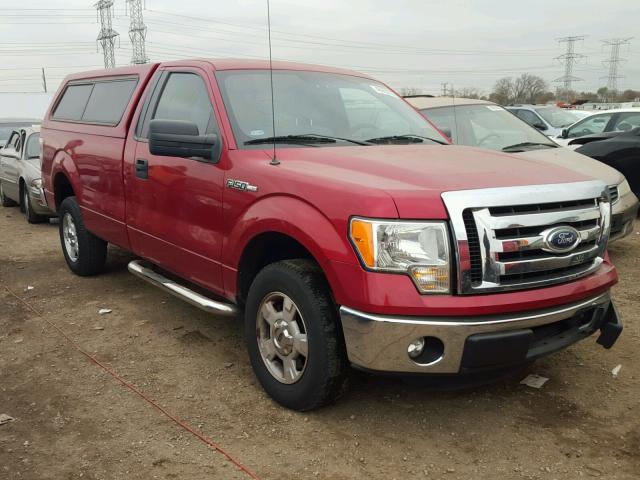 1FTMF1CM9BKD92214 - 2011 FORD F150 RED photo 1