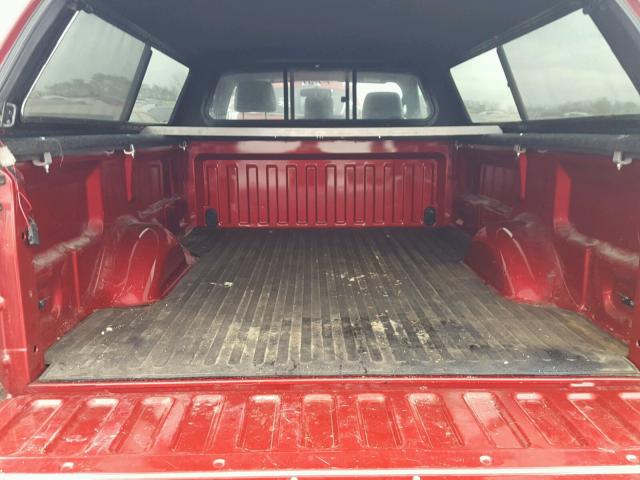 1FTMF1CM9BKD92214 - 2011 FORD F150 RED photo 6