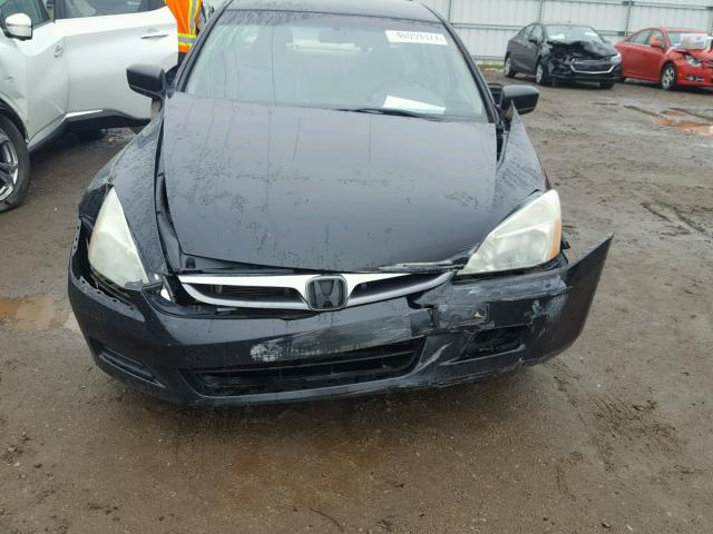 1HGCM56366A048770 - 2006 HONDA ACCORD SE BLACK photo 9