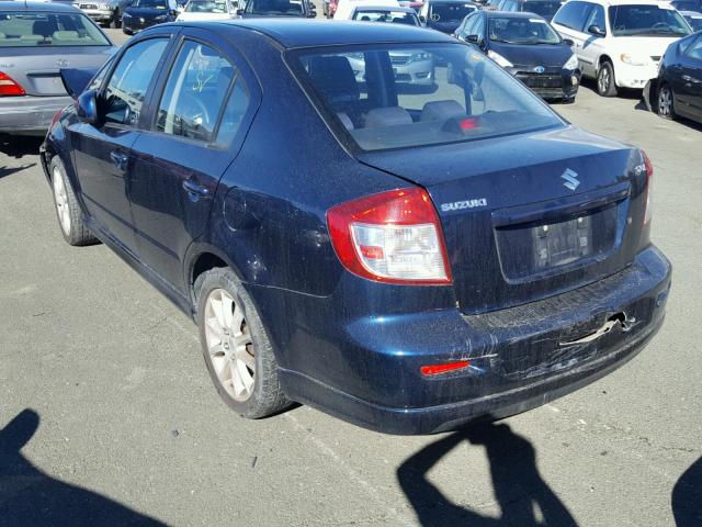 JS2YC414796204233 - 2009 SUZUKI SX4 SPORT BLUE photo 3