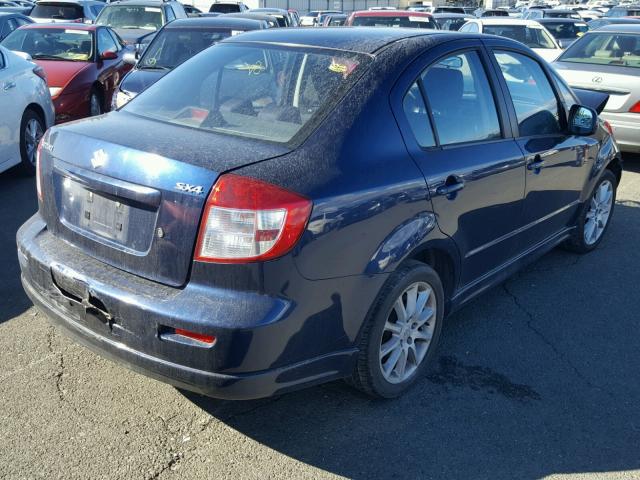 JS2YC414796204233 - 2009 SUZUKI SX4 SPORT BLUE photo 4