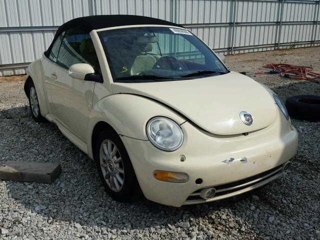 3VWCM31Y44M321997 - 2004 VOLKSWAGEN NEW BEETLE Krem foto 1