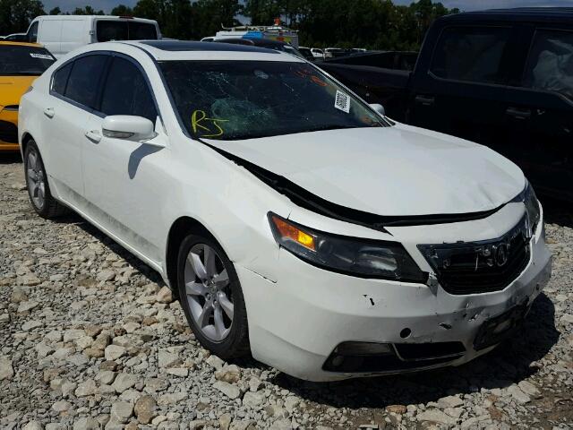 19UUA8F50DA013431 - 2013 ACURA TL TECH WHITE photo 1