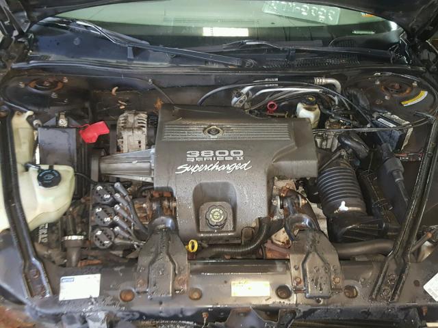 2G4WF5215V1474321 - 1997 BUICK REGAL GS BLACK photo 7