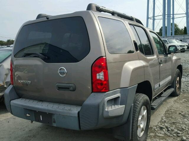 5N1AN08WX6C557144 - 2006 NISSAN XTERRA GRAY photo 4