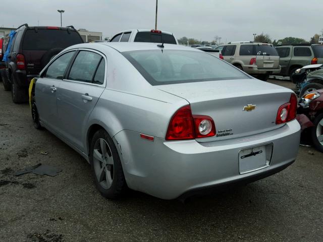 1G1ZJ57B394176984 - 2009 CHEVROLET MALIBU 2LT SILVER photo 3