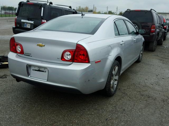 1G1ZJ57B394176984 - 2009 CHEVROLET MALIBU 2LT SILVER photo 4