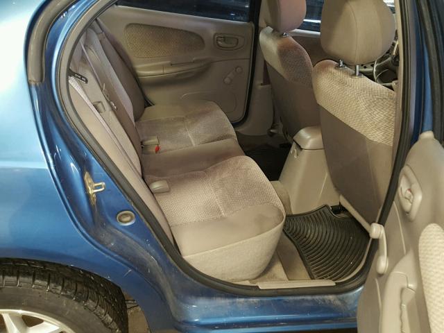 1B3ES56C12D650399 - 2002 DODGE NEON ES BLUE photo 6