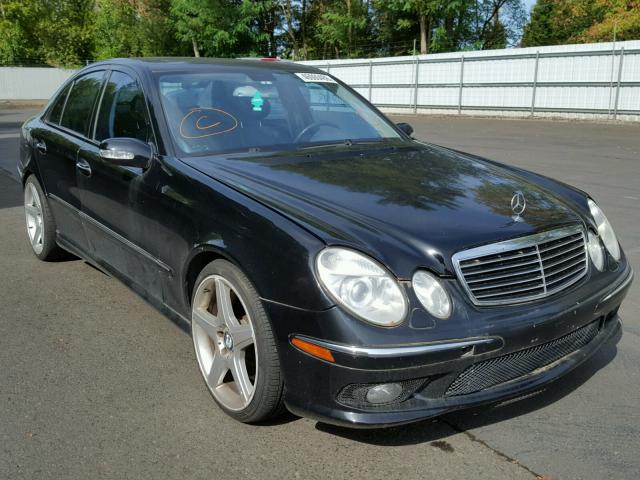 WDBUF76J43A313560 - 2003 MERCEDES-BENZ E 55 AMG BLACK photo 1