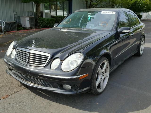 WDBUF76J43A313560 - 2003 MERCEDES-BENZ E 55 AMG BLACK photo 2