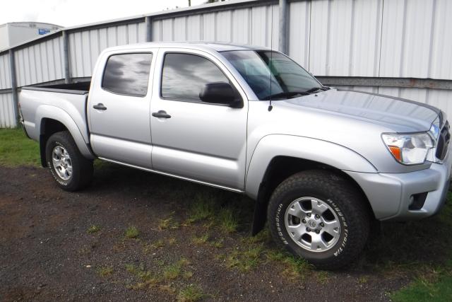 5TFLU4EN5CX045167 - 2012 TOYOTA TACOMA DOU SILVER photo 1