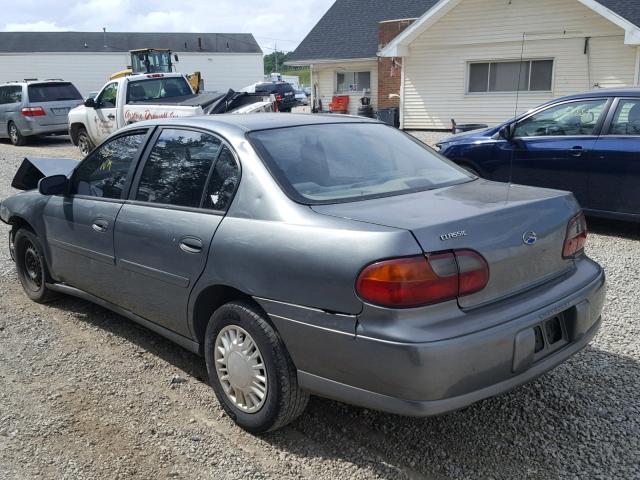 1G1ND52F34M667063 - 2004 CHEVROLET CLASSIC GRAY photo 3