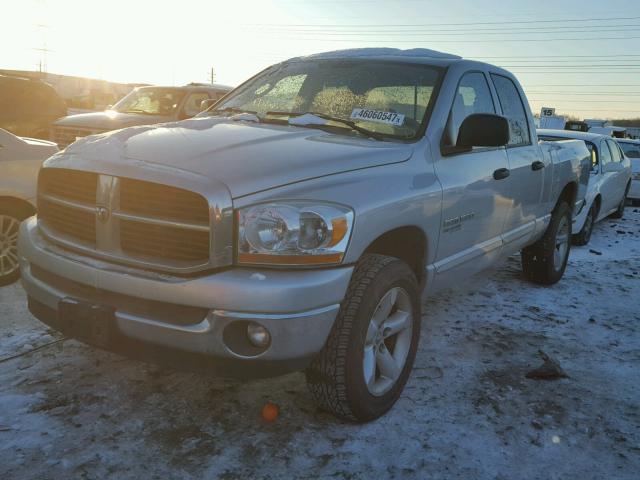 1D7HU18N06S700486 - 2006 DODGE RAM 1500 S SILVER photo 2