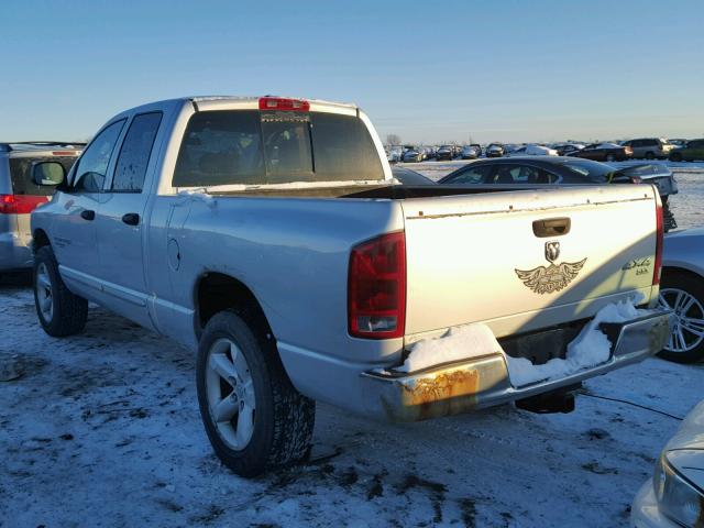 1D7HU18N06S700486 - 2006 DODGE RAM 1500 S SILVER photo 3