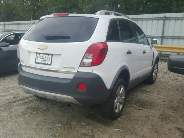3GNAL2EKXES666596 - 2014 CHEVROLET CAPTIVA LS 白色 照片 4