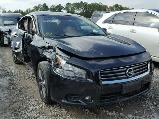 1N4AA5AP8EC907469 - 2014 NISSAN MAXIMA S BLACK photo 1