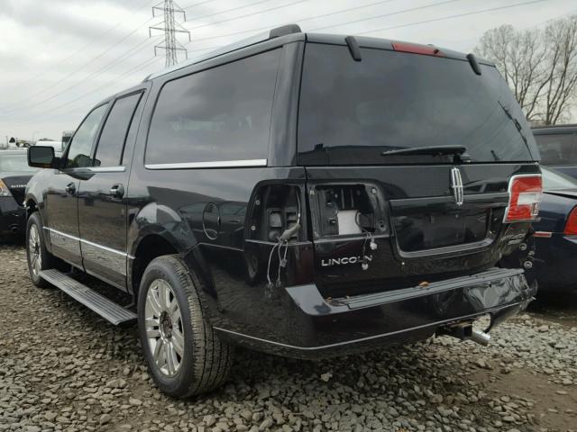 5LMJJ3J55BEJ02230 - 2011 LINCOLN NAVIGATOR BLACK photo 3