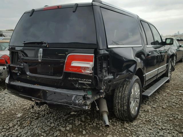 5LMJJ3J55BEJ02230 - 2011 LINCOLN NAVIGATOR BLACK photo 4