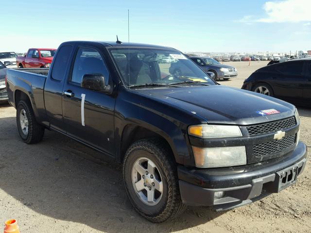 1GCCS199198120922 - 2009 CHEVROLET COLORADO BLACK photo 1