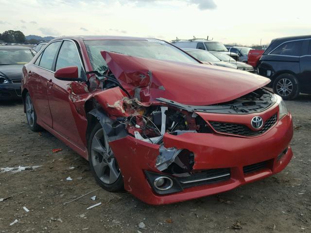 4T1BF1FK9CU623048 - 2012 TOYOTA CAMRY BASE RED photo 1