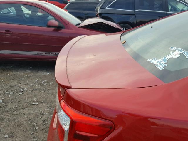 4T1BF1FK9CU623048 - 2012 TOYOTA CAMRY BASE RED photo 9