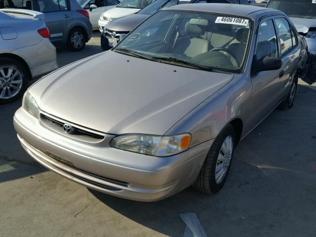 1NXBR12E7WZ039601 - 1998 TOYOTA COROLLA VE GOLD photo 2