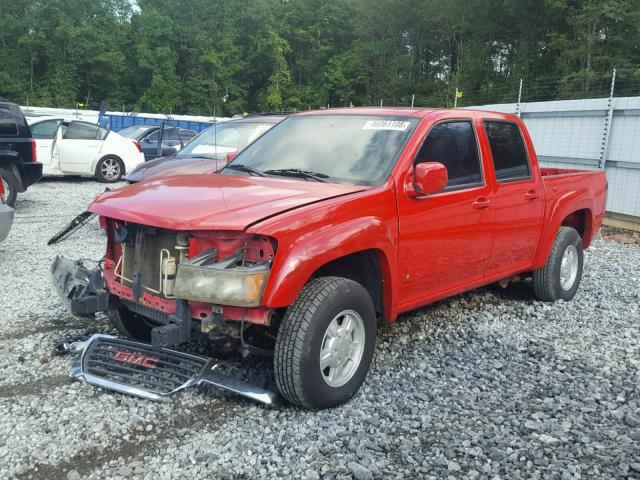 1GTDS136X68221407 - 2006 GMC CANYON RED photo 2