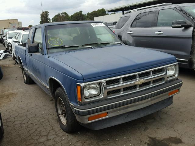 1GCCS19Z4P8151711 - 1993 CHEVROLET S TRUCK S1 BLUE photo 1