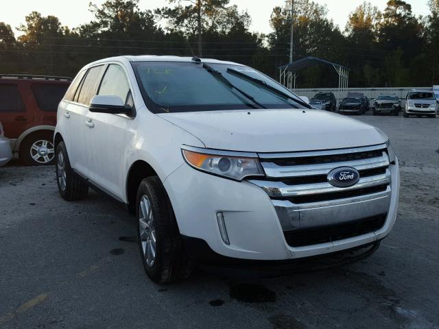 2FMDK3KC6DBB20261 - 2013 FORD EDGE LIMIT WHITE photo 1