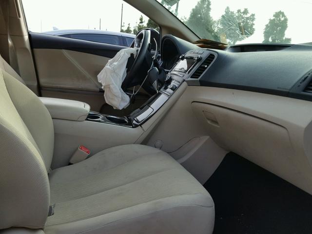 4T3ZA3BBXBU039830 - 2011 TOYOTA VENZA BASE BLACK photo 5