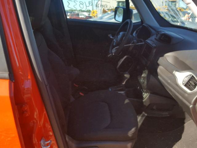 ZACCJBAB2JPH29988 - 2018 JEEP RENEGADE S Narıncı foto 5