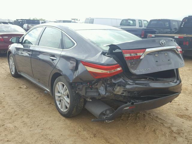 4T1BK1EB6DU011842 - 2013 TOYOTA AVALON BAS GRAY photo 3