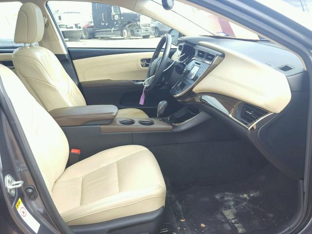 4T1BK1EB6DU011842 - 2013 TOYOTA AVALON BAS GRAY photo 5