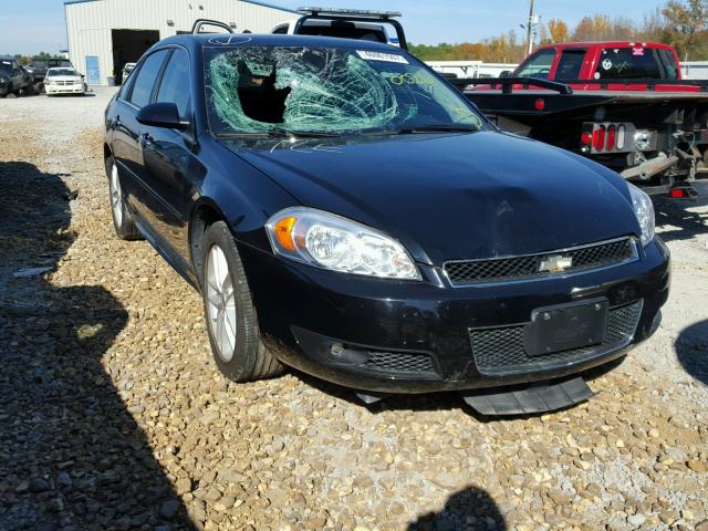 2G1WC5E30C1230026 - 2012 CHEVROLET IMPALA LTZ BLACK photo 1