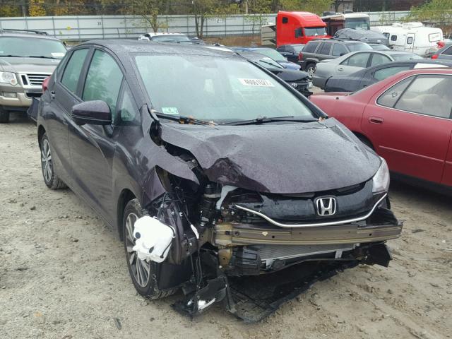 3HGGK5H72HM709076 - 2017 HONDA FIT EX PURPLE photo 1