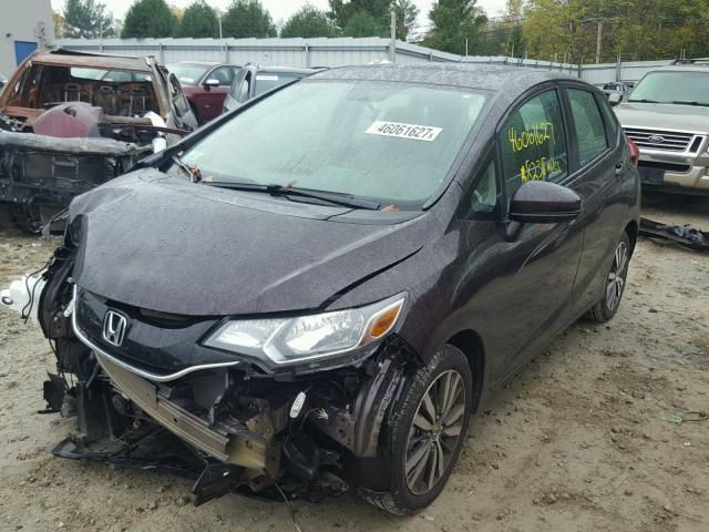 3HGGK5H72HM709076 - 2017 HONDA FIT EX PURPLE photo 2