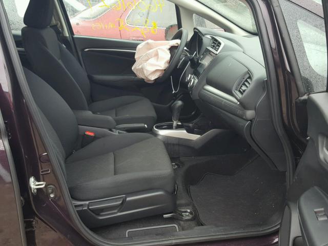 3HGGK5H72HM709076 - 2017 HONDA FIT EX PURPLE photo 5
