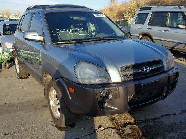 KM8JN72D16U360907 - 2006 HYUNDAI TUCSON GLS BLUE photo 1